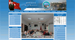 Desktop Screenshot of antalyakentkonseyi.org.tr
